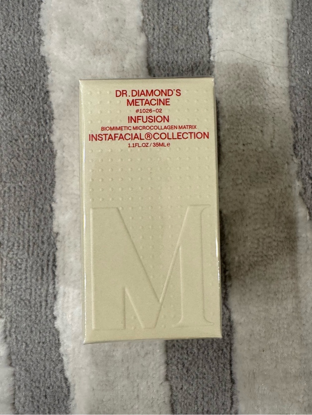 Dr. Diamond's Metacine Instafacial Infusion - Cream Box